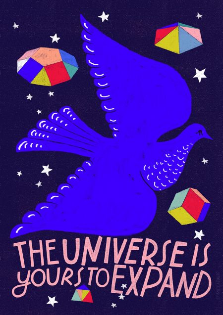Intergalactic Pigeon by Vanessa Binder