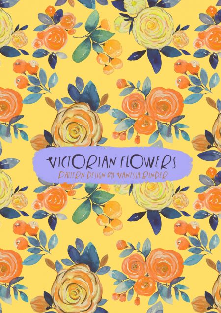 EDWARDIAN FLOWERS by Vanessa Binder