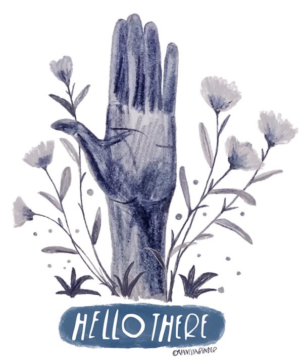 Hello There_Illustration By Vanessa Binder