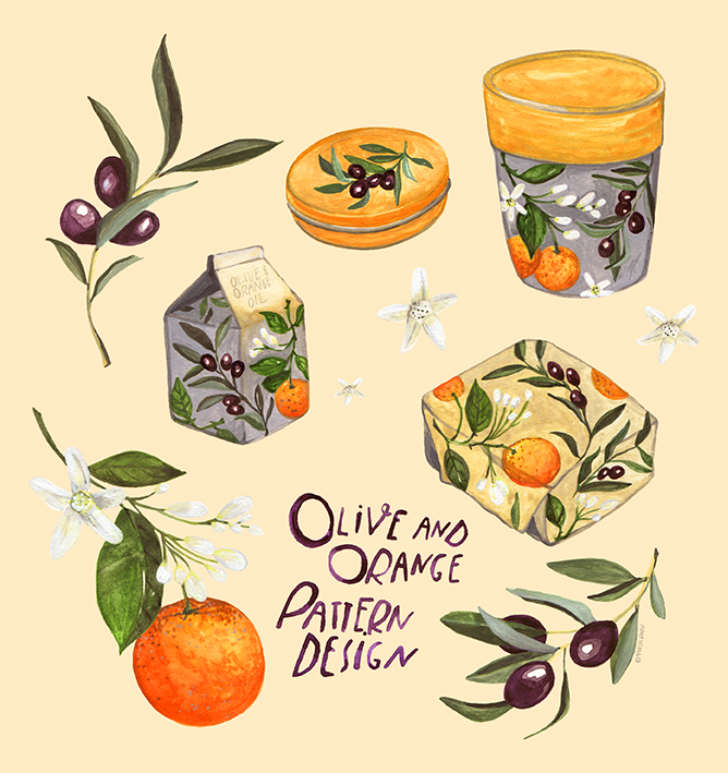Orange&OlivePatternDesign_ByVanessaBinder02