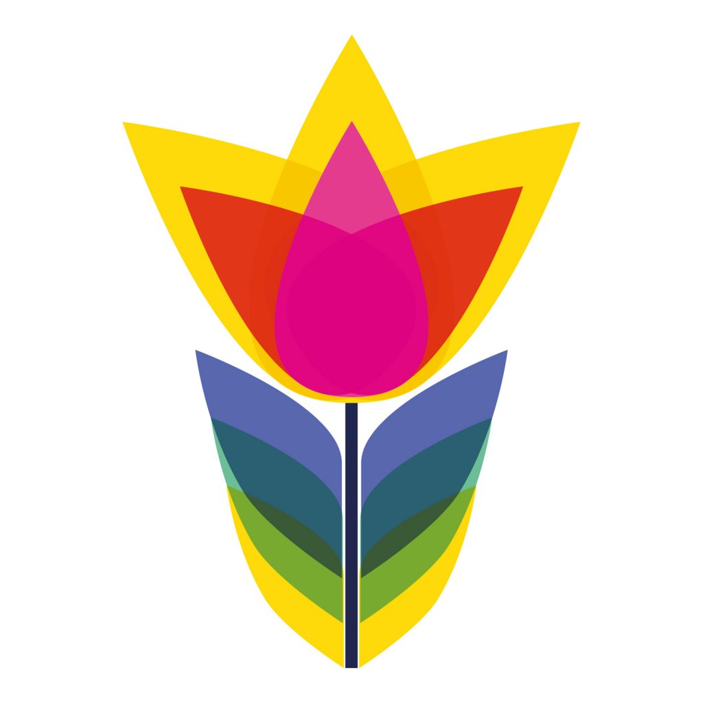 Folk Flower by Vanessa Binder