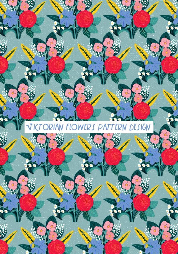 Victorian-Flowers-Pattern-vanessa-binder